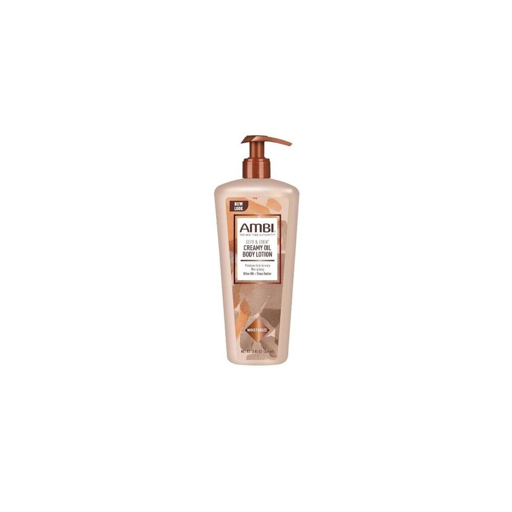 Ambi Soft & Even Creamy Oil Lotion 12‎ Oz
